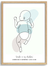 Load image into Gallery viewer, DIGITAL BIRTH PRINT POSTER
