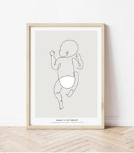 Load image into Gallery viewer, DIGITAL BIRTH PRINT POSTER
